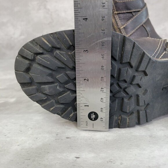 LL Bean Bootie Womens 6.5 Brown Double Buckle - Picture 10 of 13